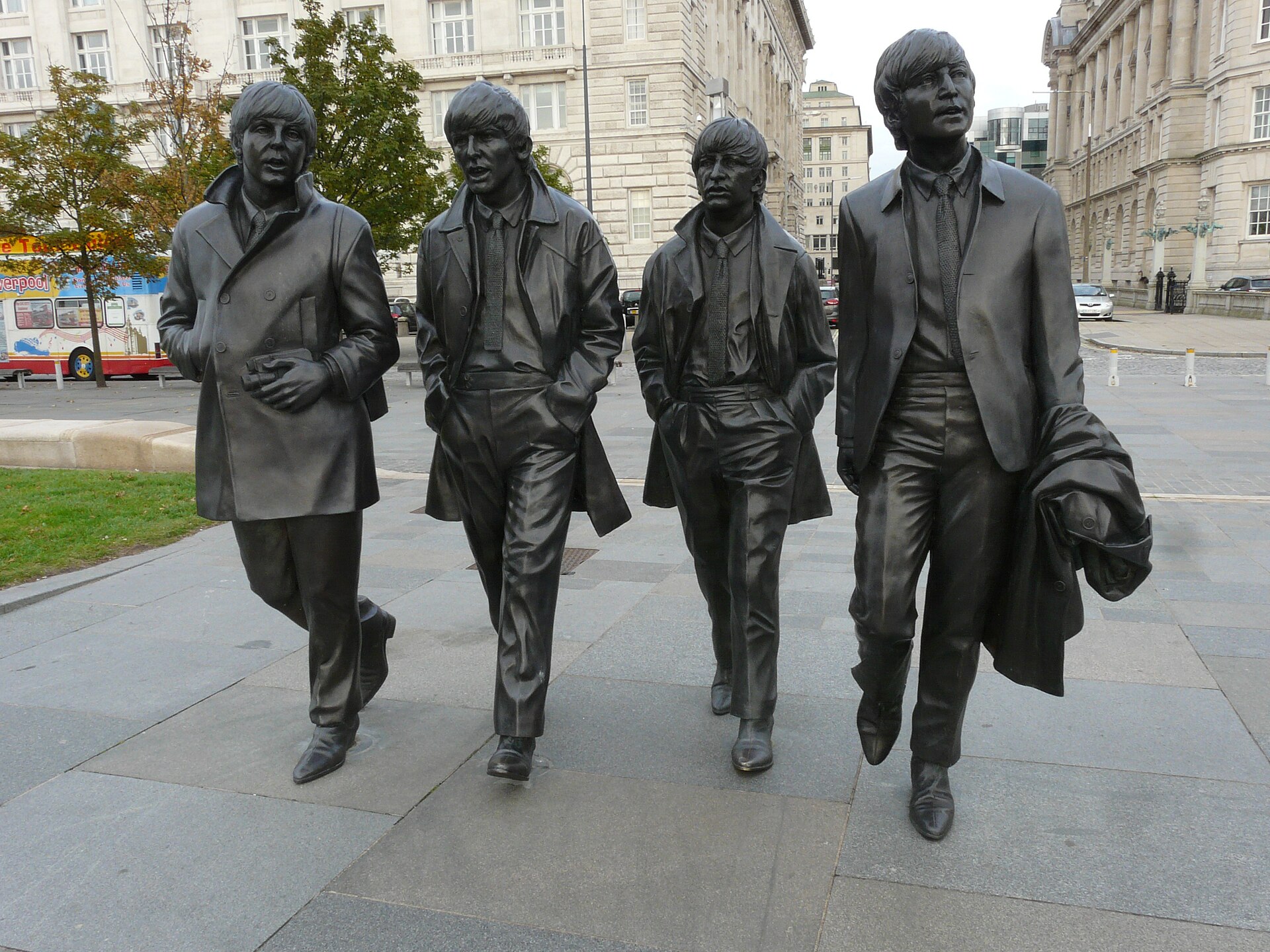 Estatuas de los Beatles en Liverpool